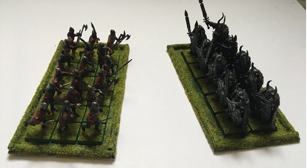 Two units for kings of War