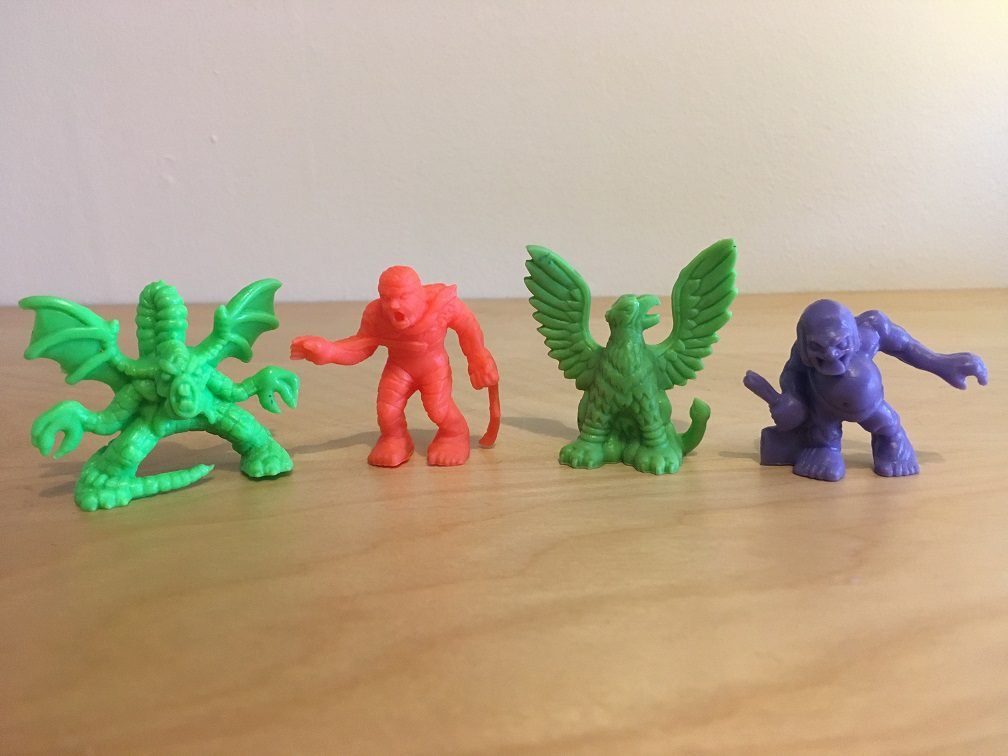 More lovely little Monster in My Pocket figures