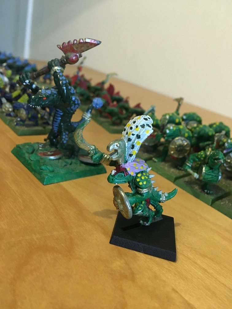 The Lizardmen Champion 