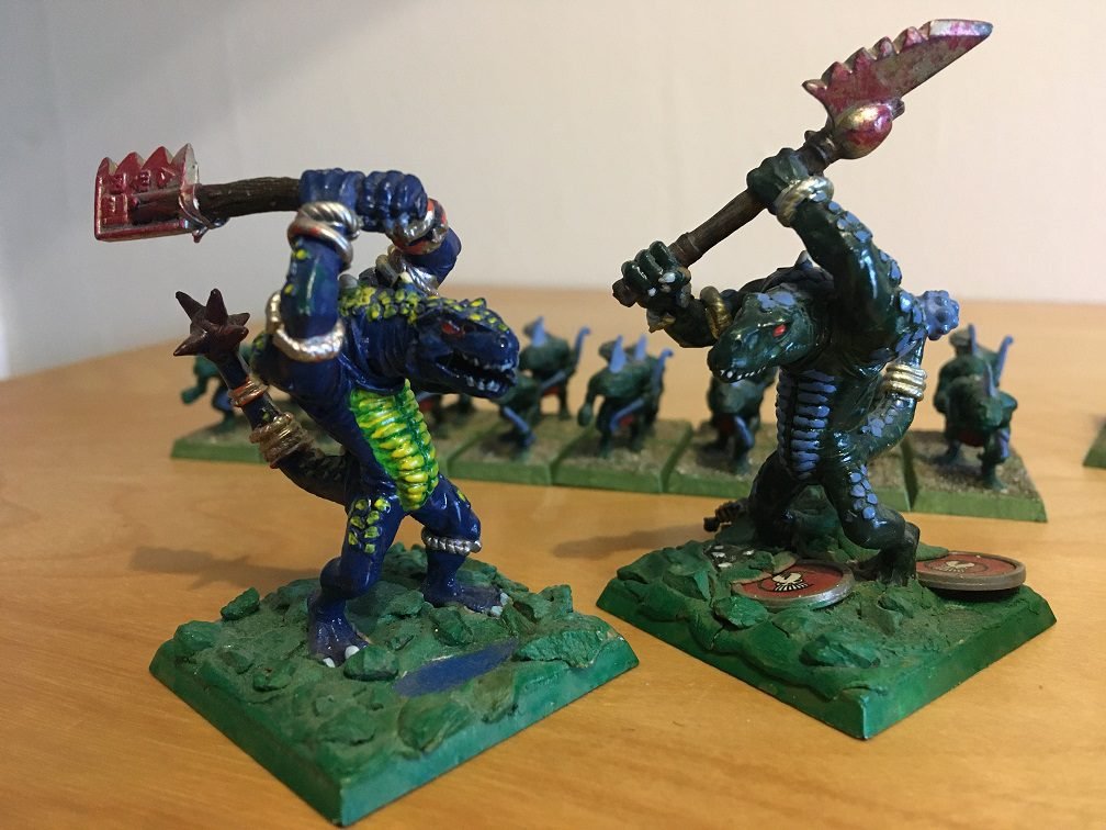 Lizardmen Kroxigors 