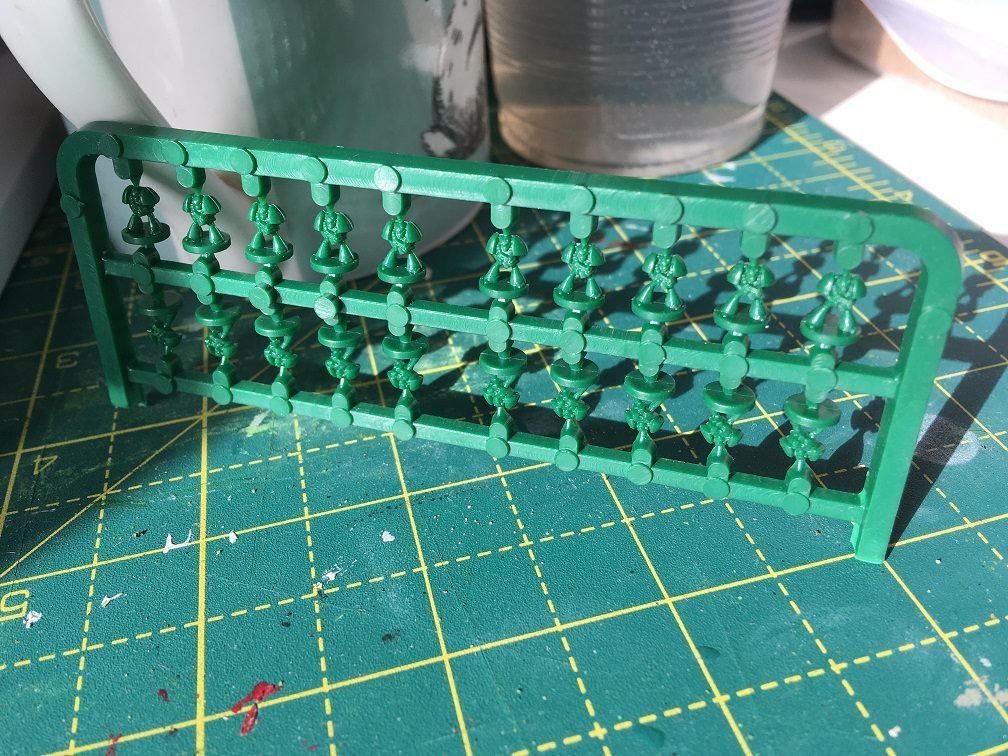 Tiny Space Marine sprue