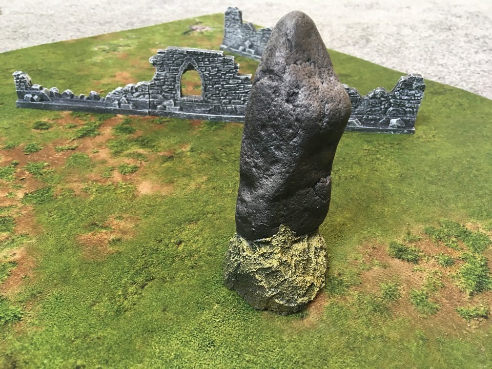 Standing stone completed