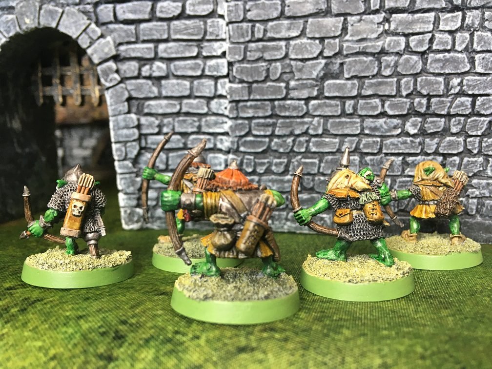 goblin archers - Knightmare Miniatures