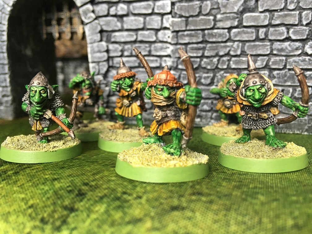 goblin archers - Knightmare Miniatures