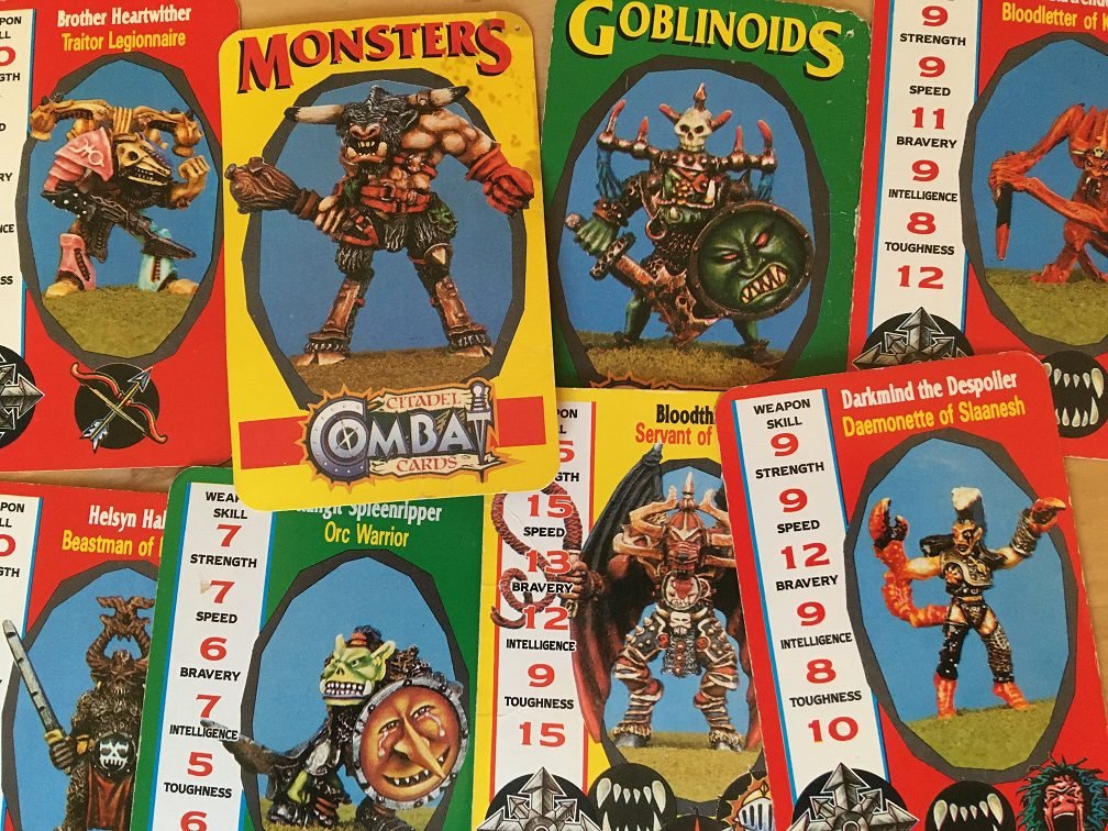 Nothing screams Oldhammer more than Citadel Combat Cards