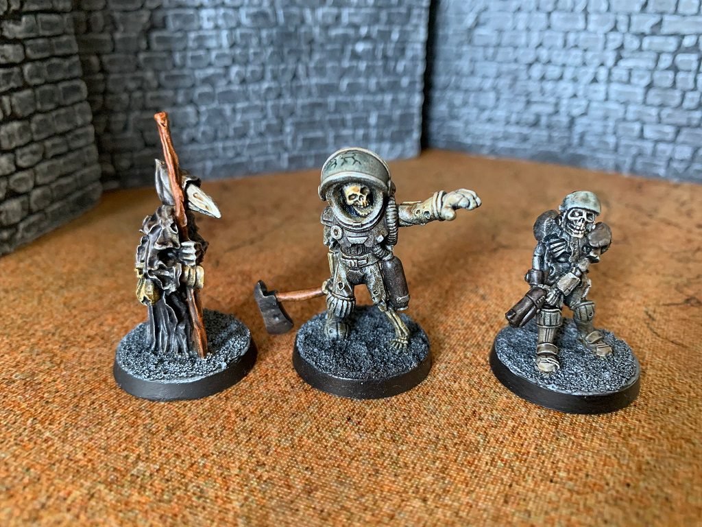 undead spacemen and Crow Shaman