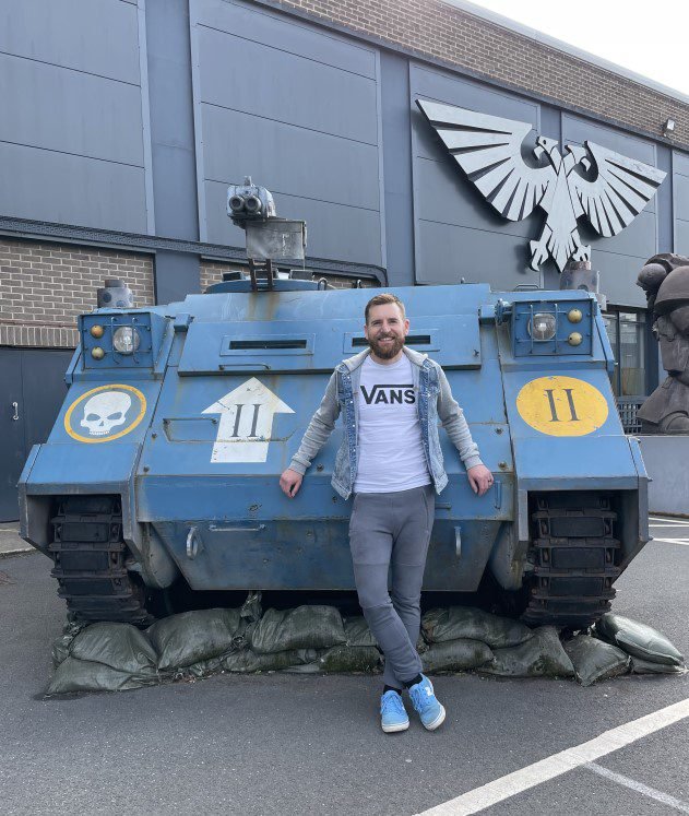 outside Warhammer World